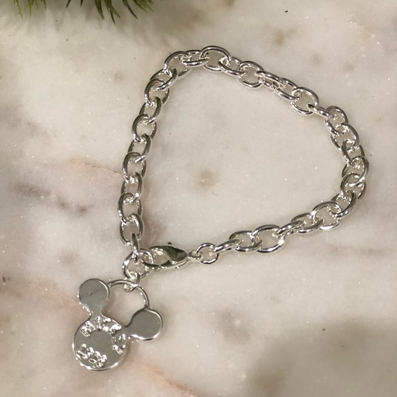 ✨NEW✨ Silver Mickey Mouse Charm Bracelet - Picture 4 of 7